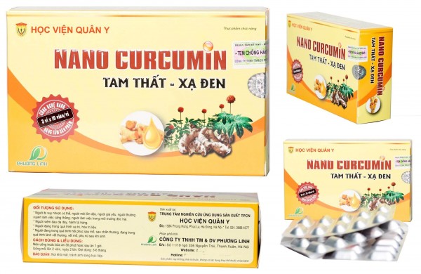 Nano Curcumin - Tam Thất Xạ Đen