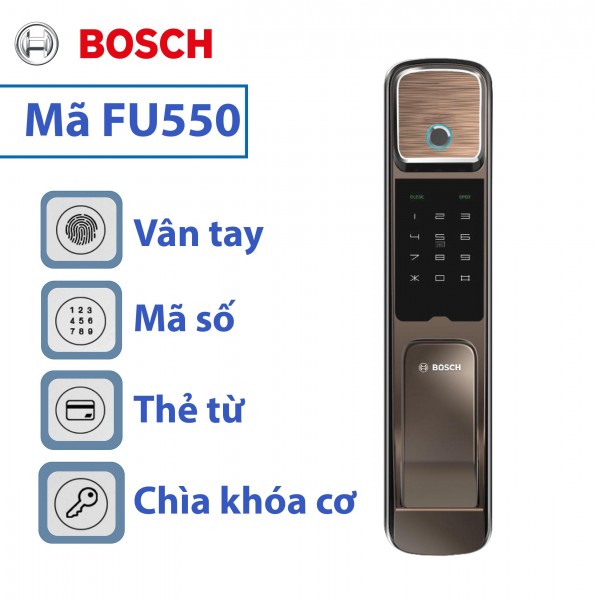 Khóa cửa điện tử Bosch FU550